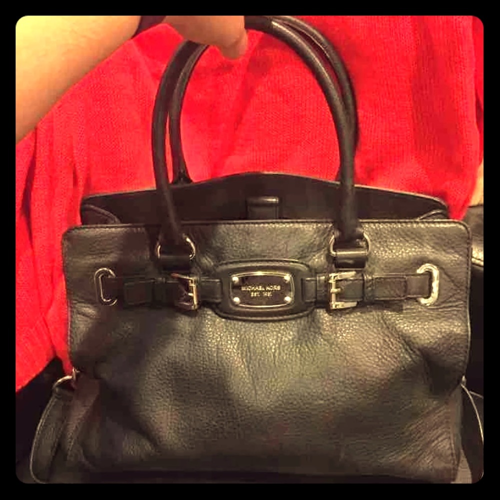 100% AUTHENTIC BLACK MK HAMILTON BAG!